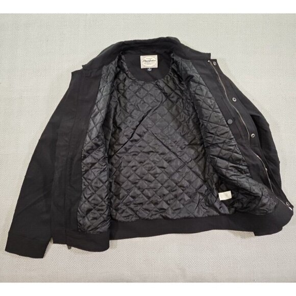 Flag & Anthem Coat Men's Small Black Full Zip Insulated Old Money NWOT 4 Pockets - Picture 14 of 14